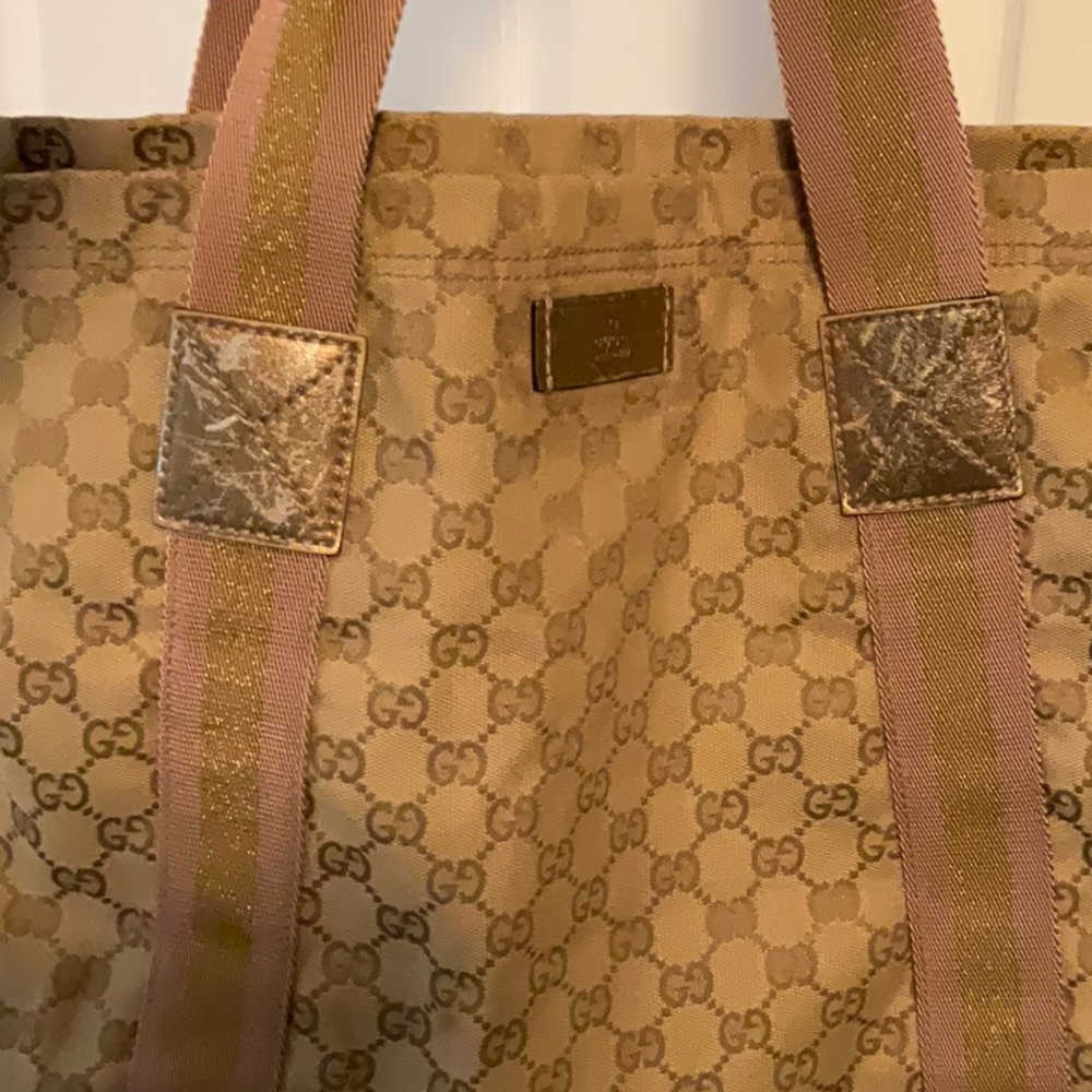 Gucci Tote Pink Cherryline